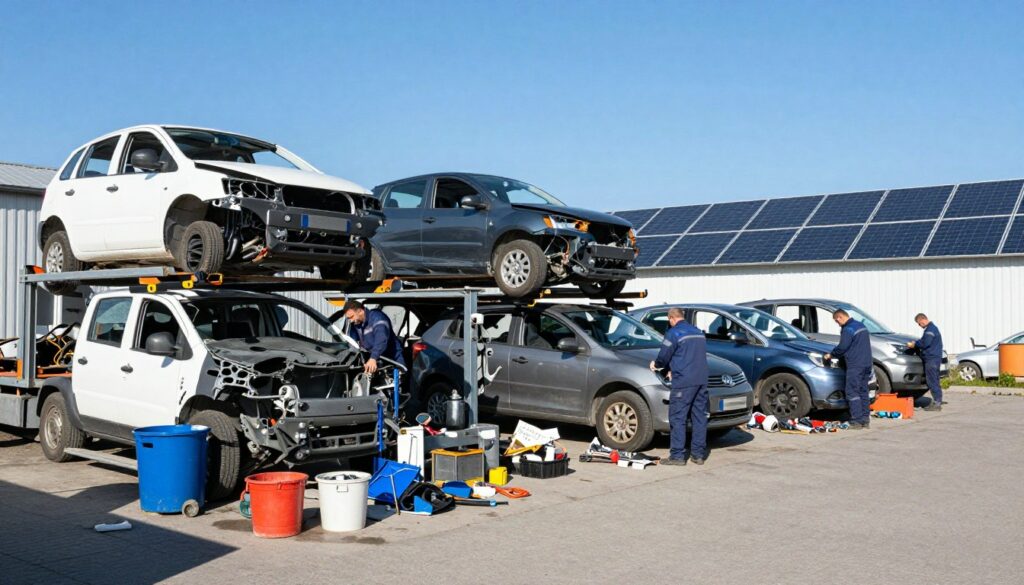 stacja demontażu pojazdów